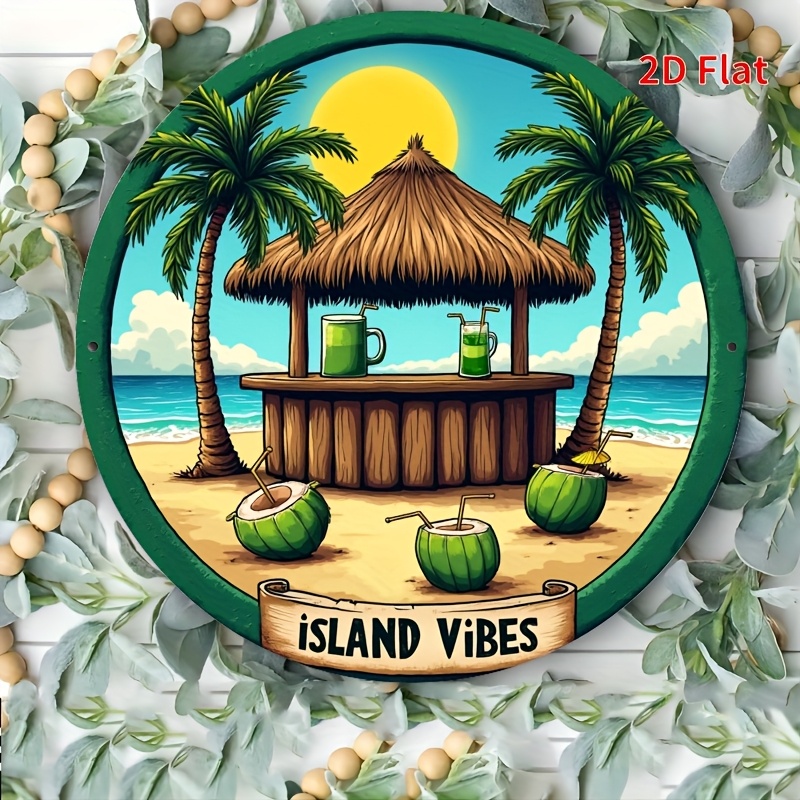 1 stuk tropisch strandbar alum - Home Decor Theme recensie en prijs