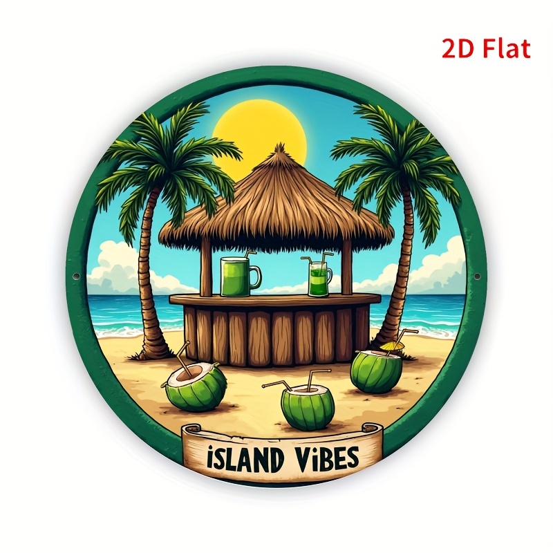1 stuk tropisch strandbar alum - Home Decor Theme recensie en prijs