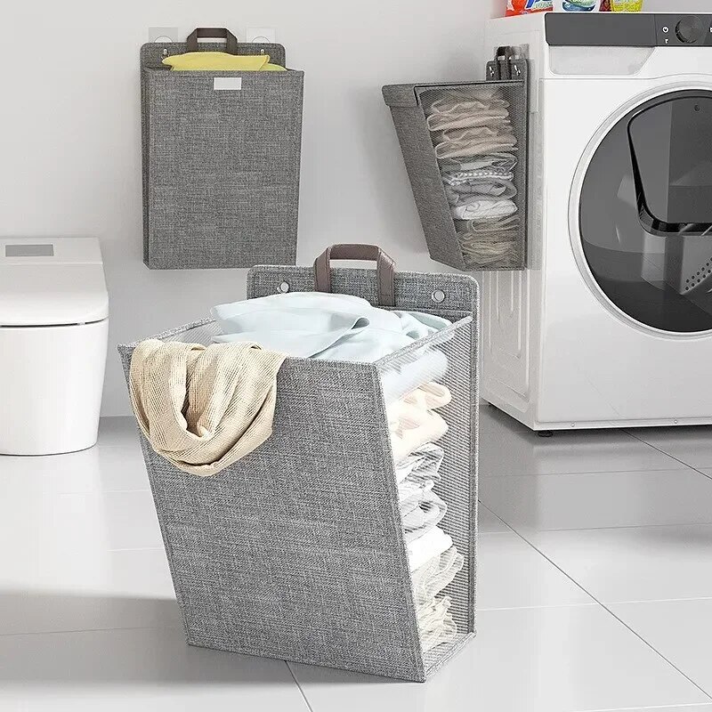 1 st opvouwbare zelfklevende w - Woven Wall Basket recensie en prijs
