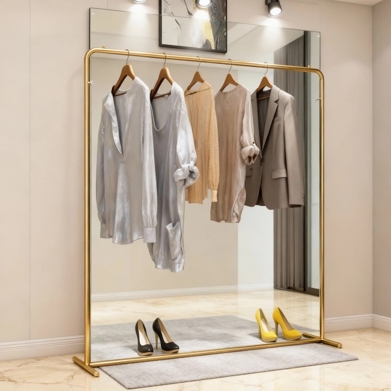 Luxe Design Gouden Kledingrek  - Home Decor Retail Stores recensie en prijs