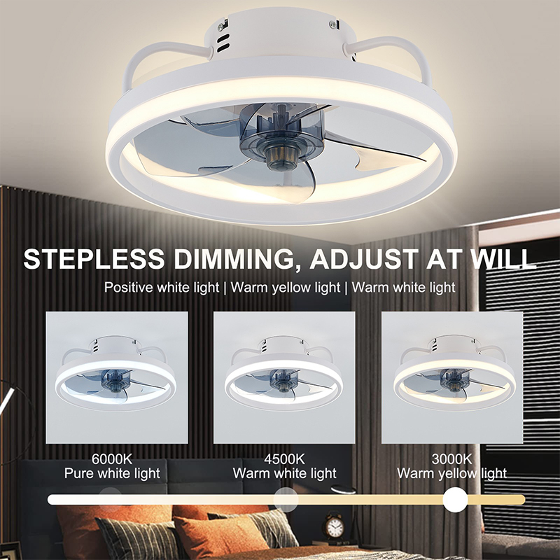LED Plafondlamp Fan Met APP Af - Home Decor App Free recensie en prijs