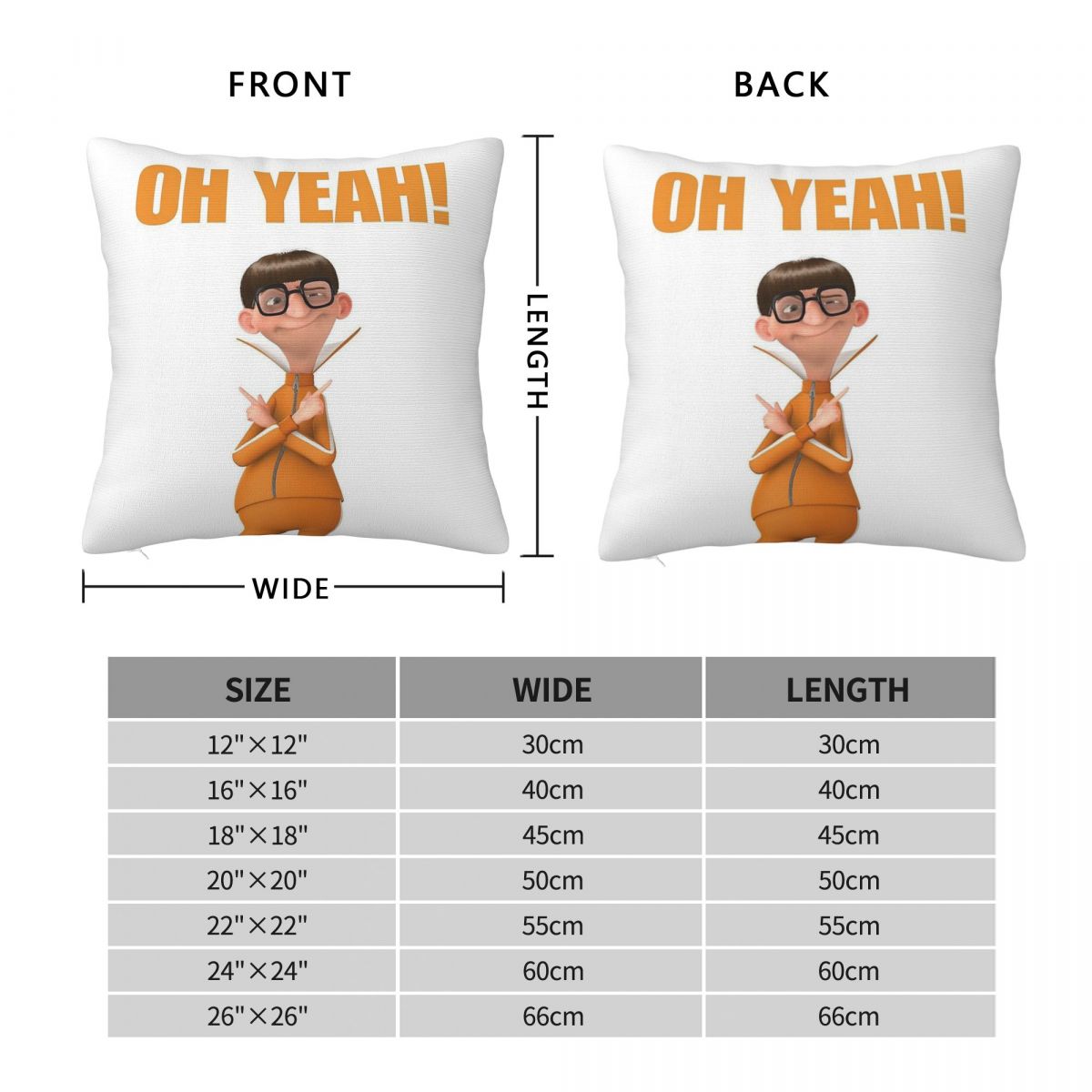 Oh Yeah Vector vierkante kusse - Home Decor Vector recensie en prijs